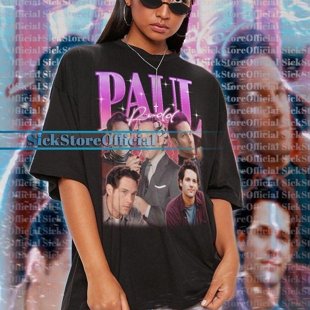 Paul Rudd American Actor Vintage 3 Vuitino Merch